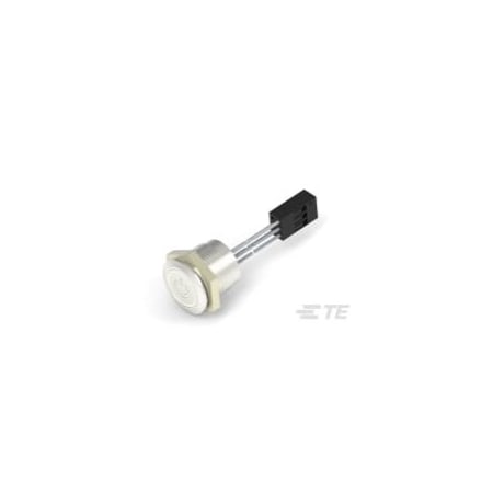 Te Connectivity Pushbutton Switch, Spst, On-Off, 1A, 24Vdc, Wire Terminal, Panel Mount 2342833-4